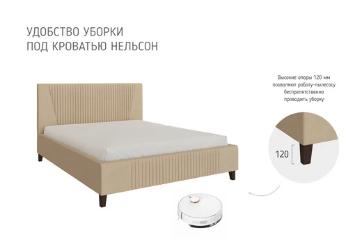 Нельсон (Геометрия) Кроватьна высоких опорах